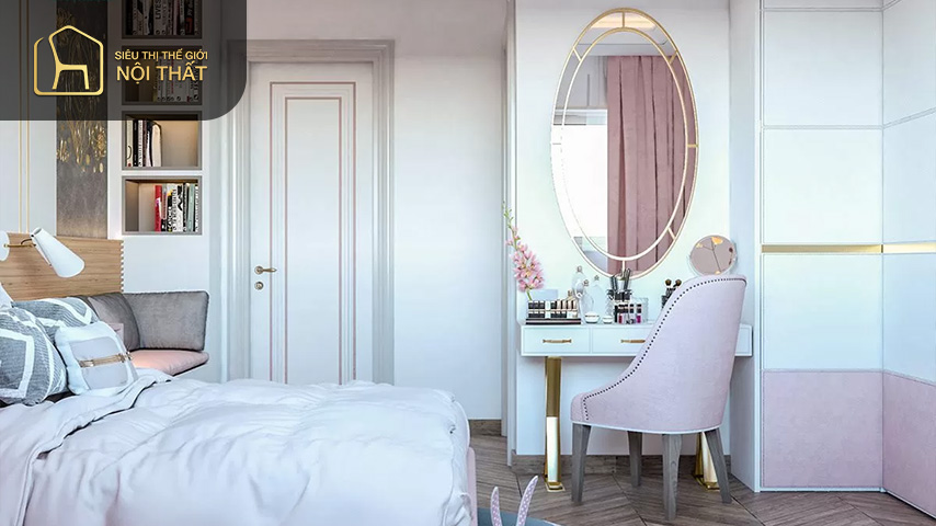 Phòng ngủ hiện đại cho con gái 11 tuổi cần được thiết kế theo sở thích và ý muốn của trẻ