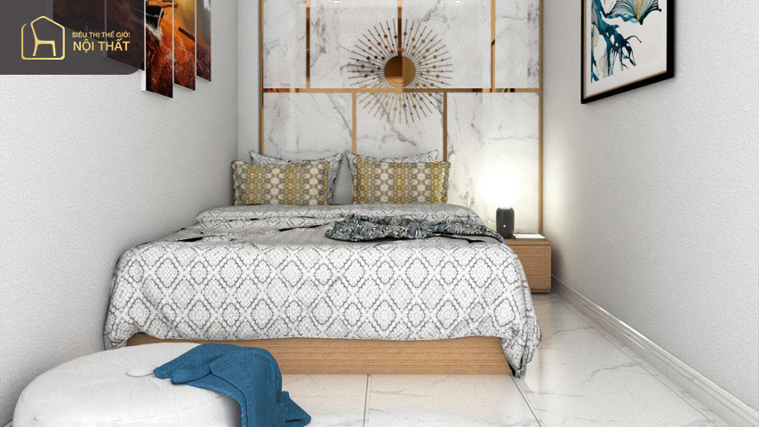 Cách trang trí phòng ngủ nhỏ đơn giản mà đẹp có diện tích 9m2