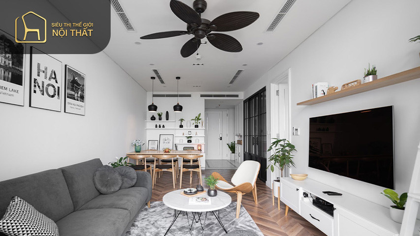 Mẫu thiết kế phòng khách 40m2