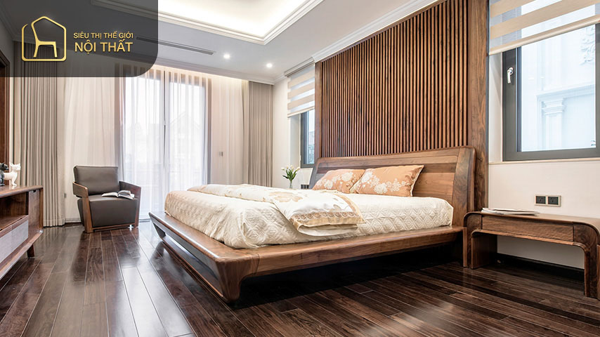 Mẫu thiết kế phòng ngủ 40m2