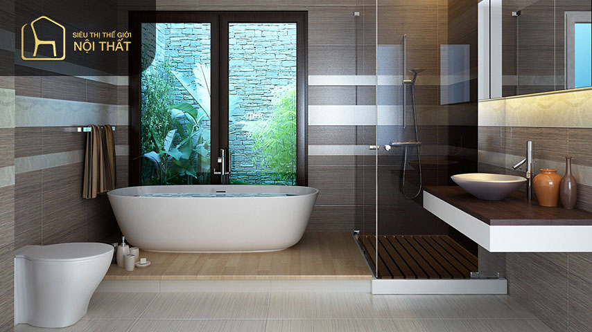 Mẫu thiết kế phòng vệ sinh 40m2