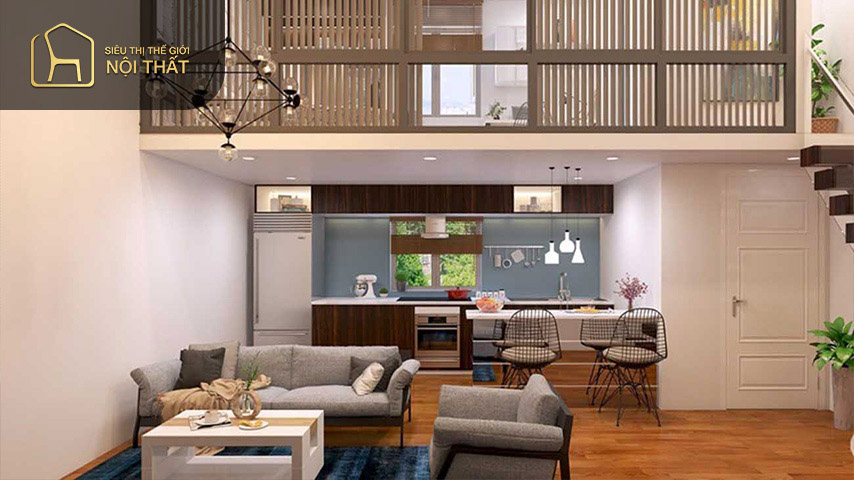 Mẫu thiết kế nhà 40m2 sang trọng, tinh tế