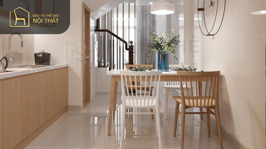 Thiết kế nhà diện tích 40m2 cần lựa chọn màu sắc phù hợp