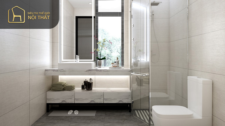 Mẫu thiết kế nhà 70m2 2 tầng 3 phòng ngủ hiện đại được thiết kế khá đơn giản nhưng không kém phần tiện nghi