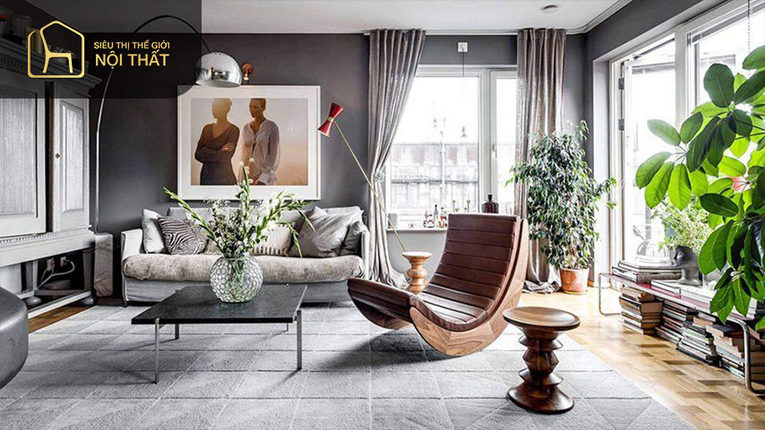 Căn hộ 100m2 sang trọng với thiết kế thông minh phong cách Bắc Âu đem đến sự đơn giản nhưng không kém phần tinh tế và tiện nghi