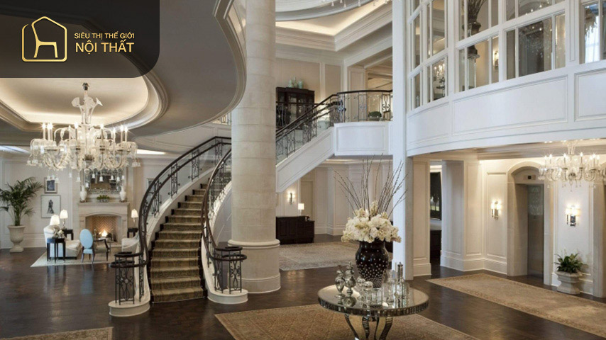 Thiết kế nội thất chung cư 100m2 phong cách cổ điển đem đến sự xa hoa sang trọng bậc nhất cho ngôi nhà