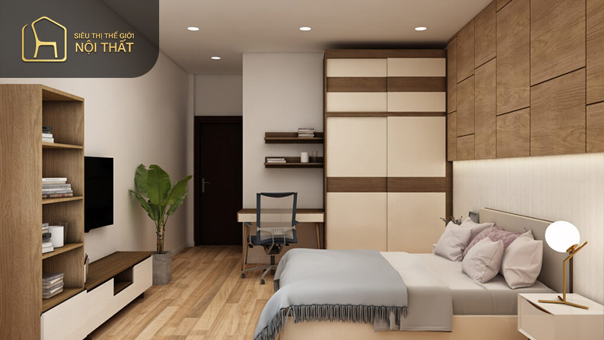 Sử dụng quạt gió là giải pháp cho phòng ngủ không có cửa sổ trở nên mát mẻ hơn và khử mùi khó chịu trong phòng