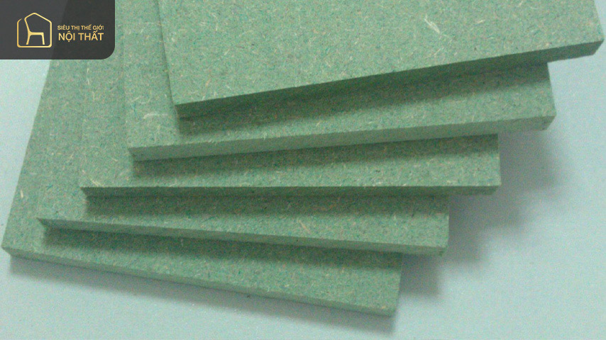 MDF lõi xanh có khả năng chống ẩm, chống mốc, mối mọt vượt trội