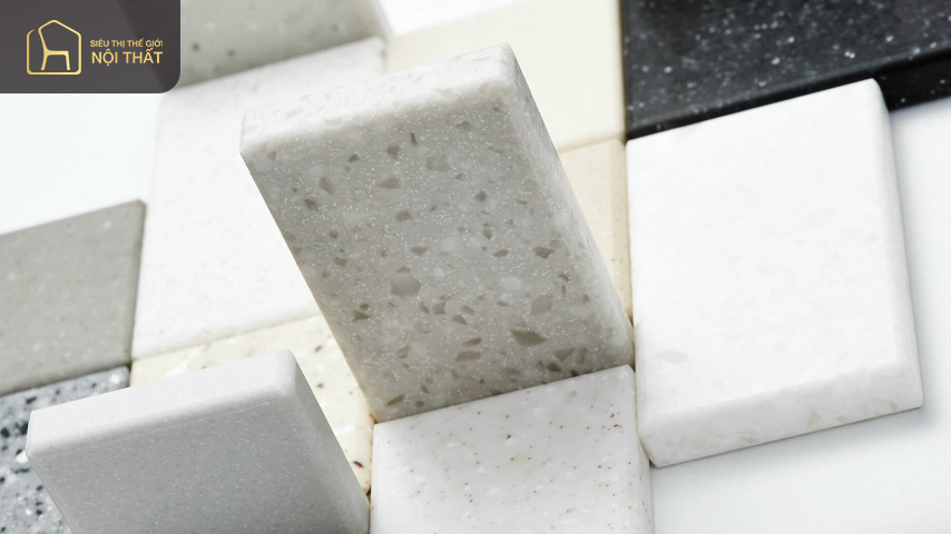 Đá nhân tạo solid surface có độ bền cao chống bám bẩn và ăn mòn