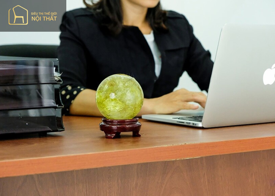 Quả cầu thạch anh giúp tăng sức khỏe, tăng vận may