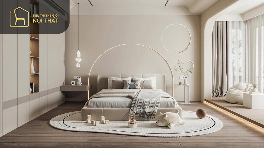 Tận dụng ngay những chiếc lọ thủy tinh để cắm hoa trang trí phòng ngủ giúp cho căn phòng trở nên bắt mắt