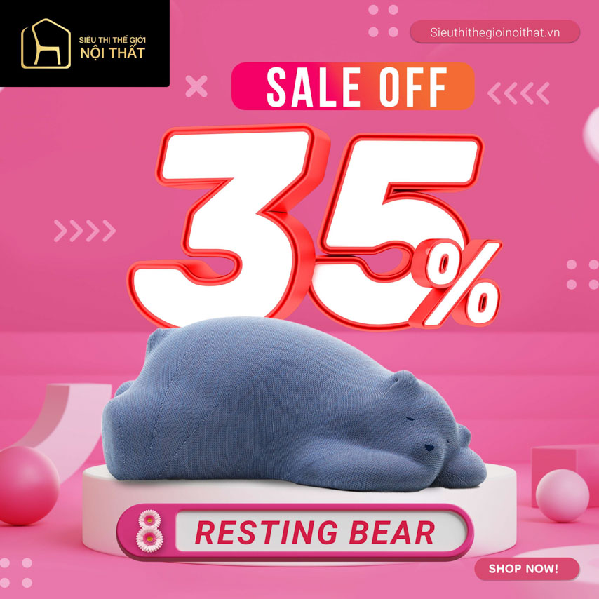 Resting Bear êm ái