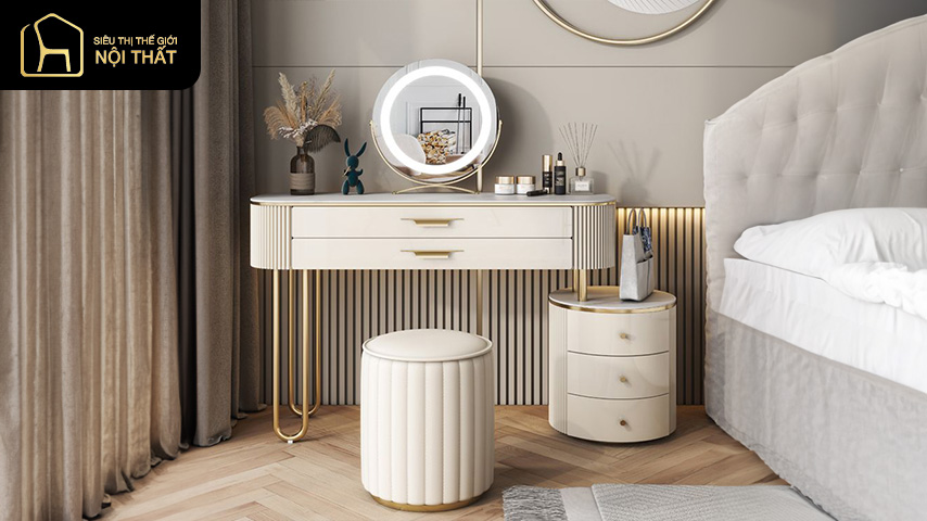 kích thước bàn trang điểm
