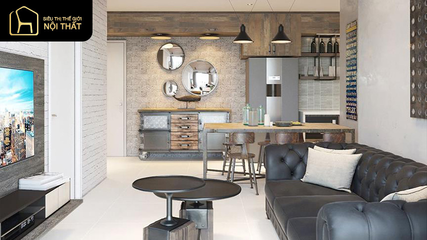 thiết kế nội thất chung cư 45m2