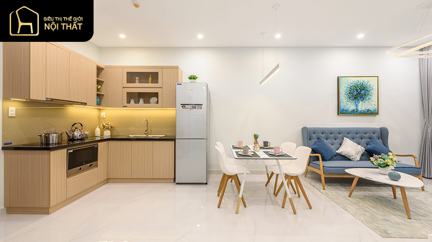 thiết kế nội thất chung cư 45m2