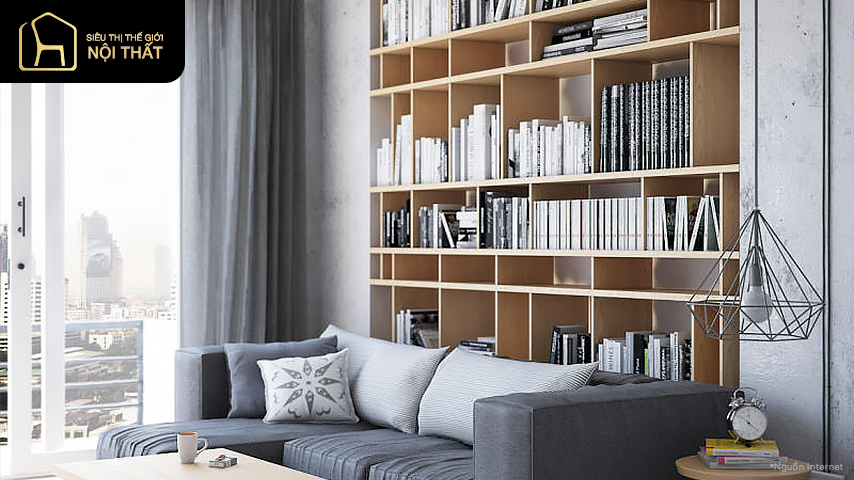 mẫu căn hộ studio đẹp