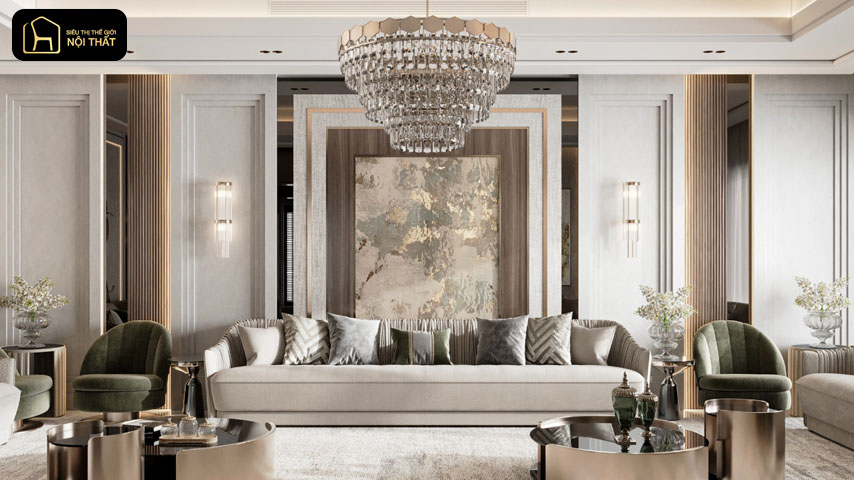 Phong cách thiết kế nội thất Neo Classic 