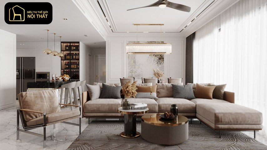 thiết kế nội thất hiện đại 