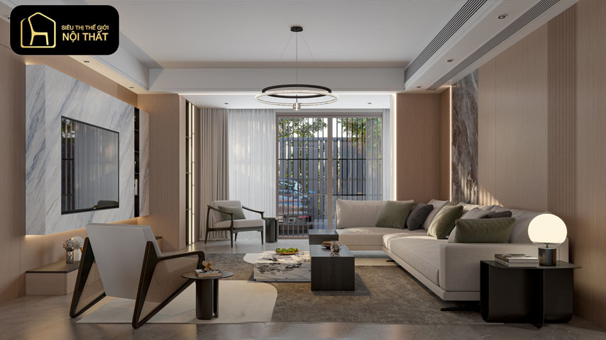 thiết kế nội thất hiện đại 
