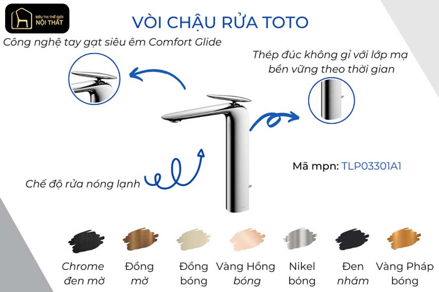vòi lavabo