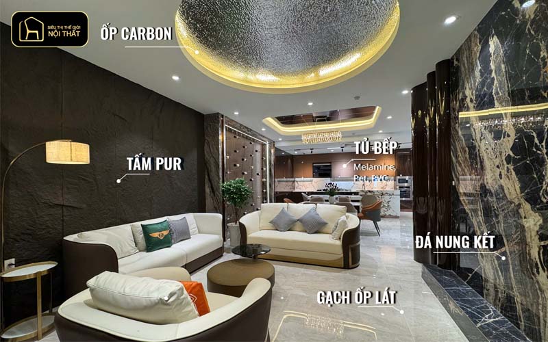 Vật liệu nội thất đón đầu xu hướng 2026 