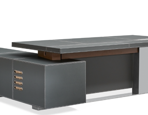 Bàn làm việc bọc da tổng hợp 2.4m Catania 23-MD