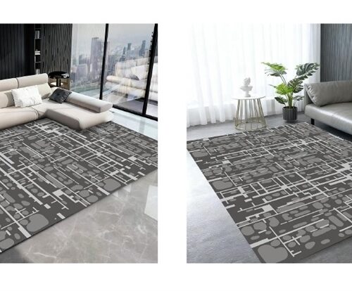 Thảm vải nhung đáy viền Cotton và Silicon DT34