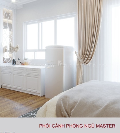 Tủ thấp phòng ngủ master
