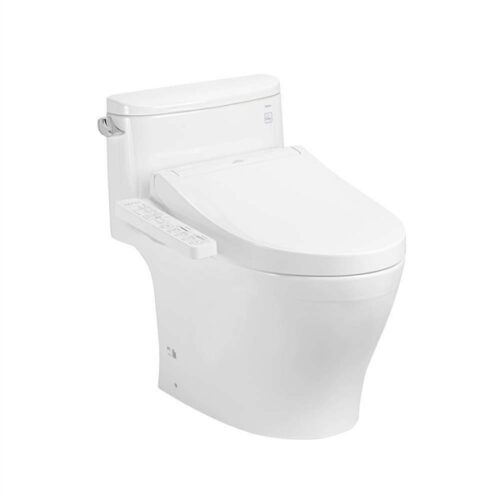 Bàn cầu một khối kèm nắp rửa điện tử WASHLET dòng C2 TCF23460AAA