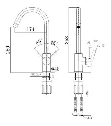 Alternative view of Vòi Bếp Nóng Lạnh Jomoo 33080-229/HBS-Z