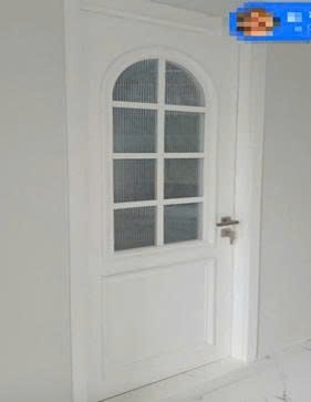Cửa gỗ công nghiêp MDF chống ẩm phủ PVC