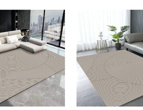 Thảm vải nhung đáy viền Cotton và Silicon DT26