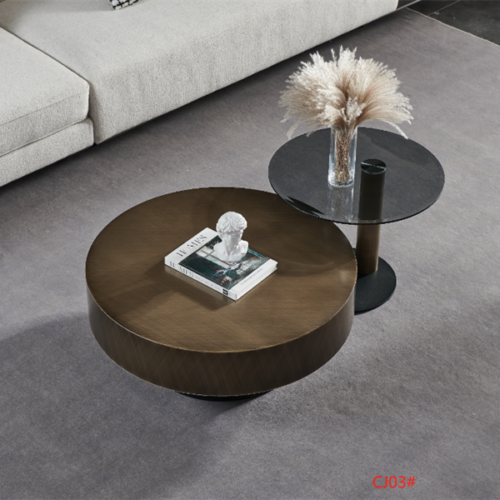 Bộ bàn trà màu đồng đỏ CJ03