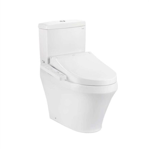 Bàn cầu hai khối kèm nắp rửa điện tử WASHLET dòng C2