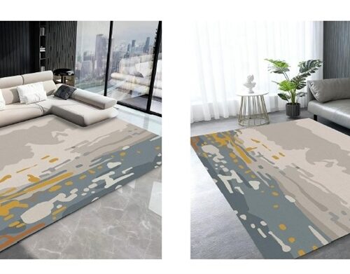 Thảm vải nhung đáy viền Cotton và Silicon DT11