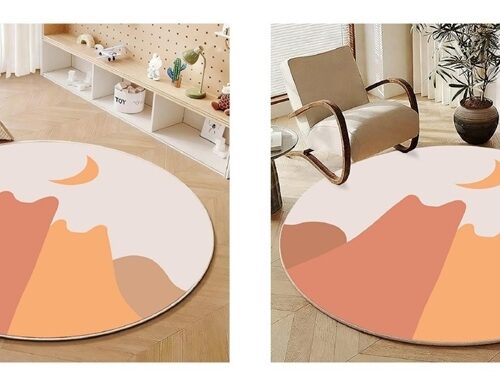 Thảm vải nhung đáy viền Cotton và Silicon DT6