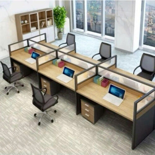 CỤM BÀN LÀM VIỆC 6 CHỖ NGỒI