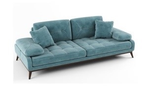 Sofa băng 3 Seaman (ko gồm gối)