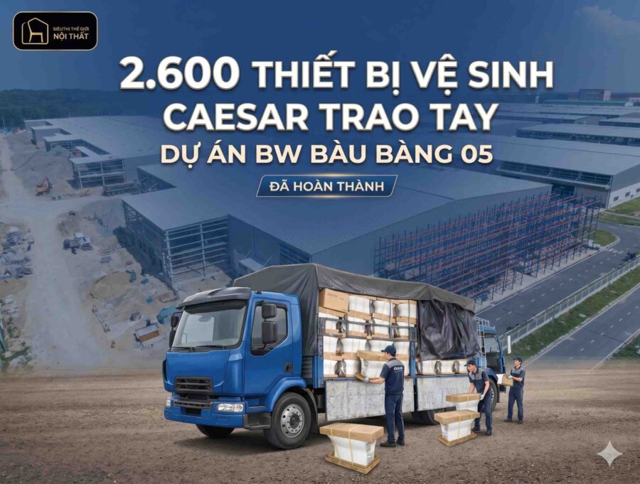 giao Hơn 2.600 thiết bị vệ sinh cho BW Bàu Bàng 05